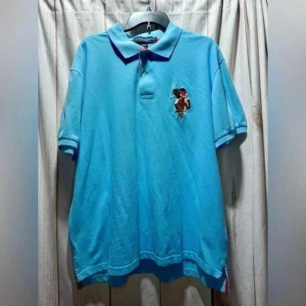 U.S. Polo Association Men’s Short Sleeve Embroidered Polo Size XL‎
